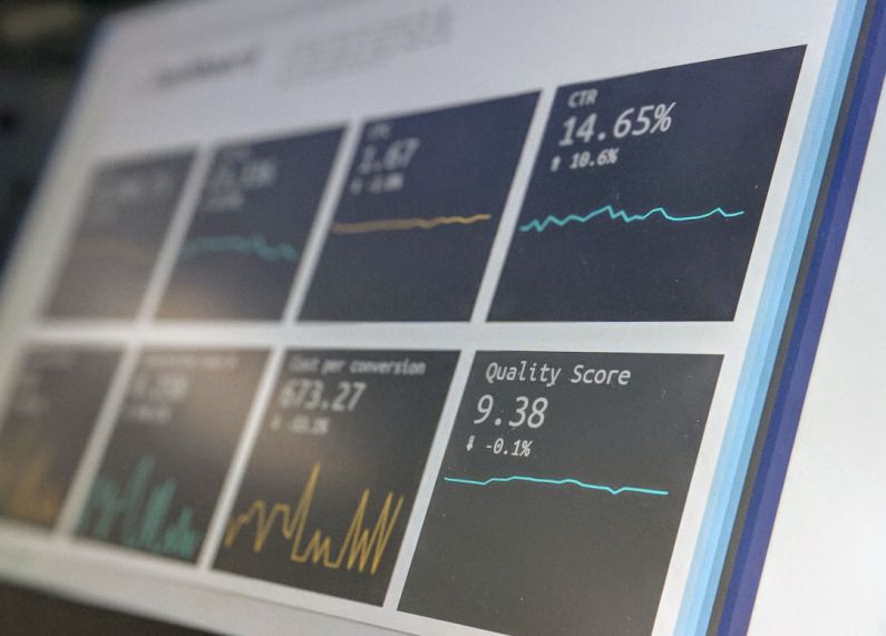 Trends - turned on monitoring screen