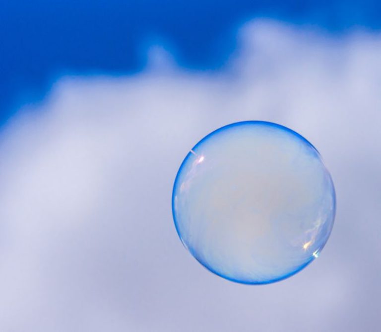 Bubble - blue bubble