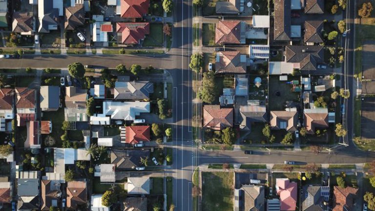 Mortgage - top-view photography of houses at daytime